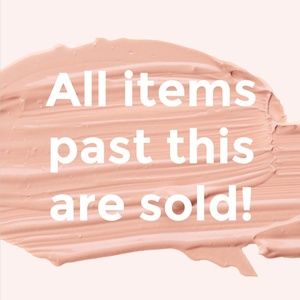 Sold items